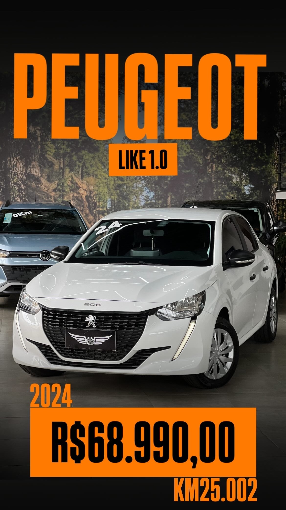 PEUGEOT 208 LIKE 1.0 2024