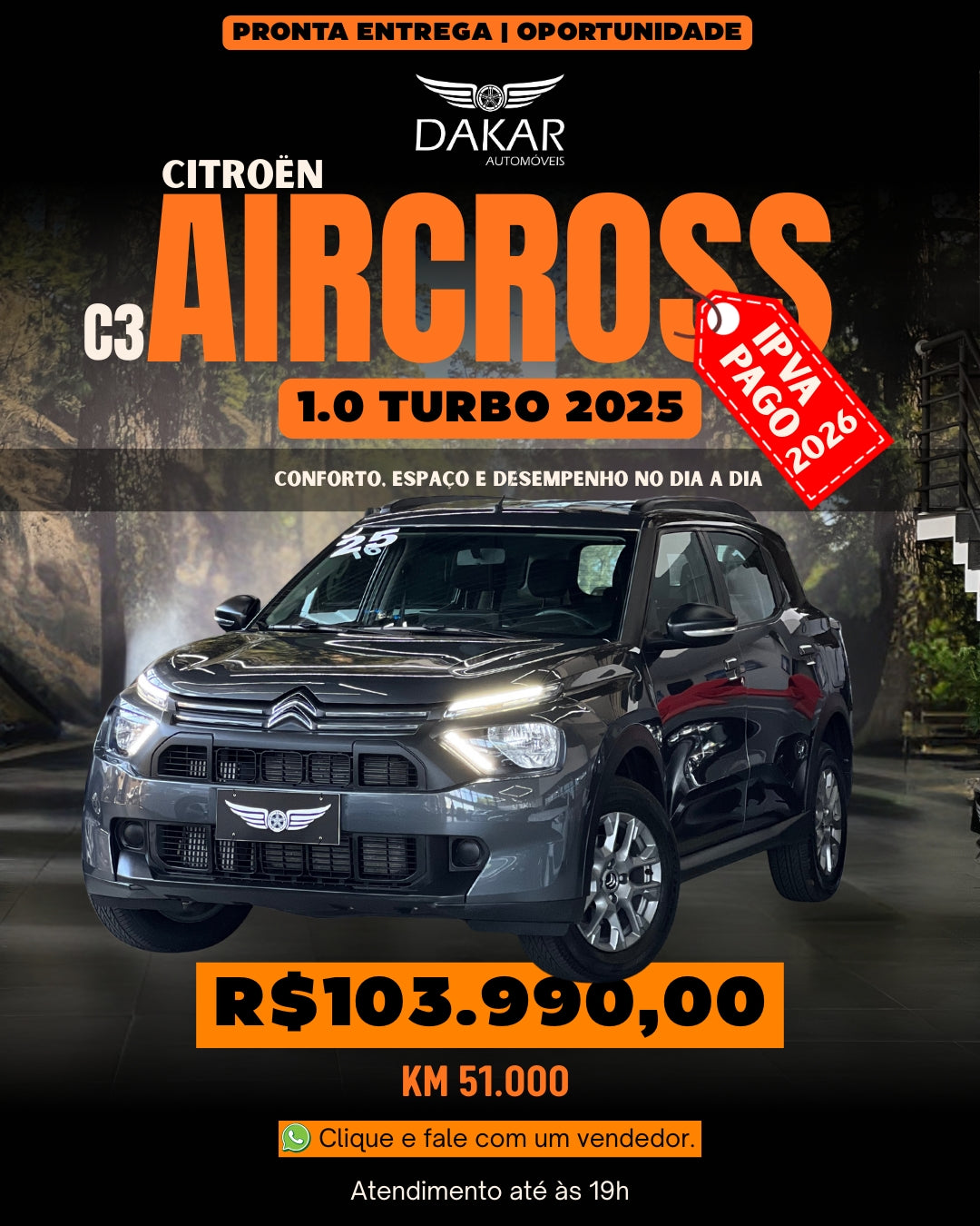 C3 AIRCROSS TB 2025 - lPVA PAGO 2026