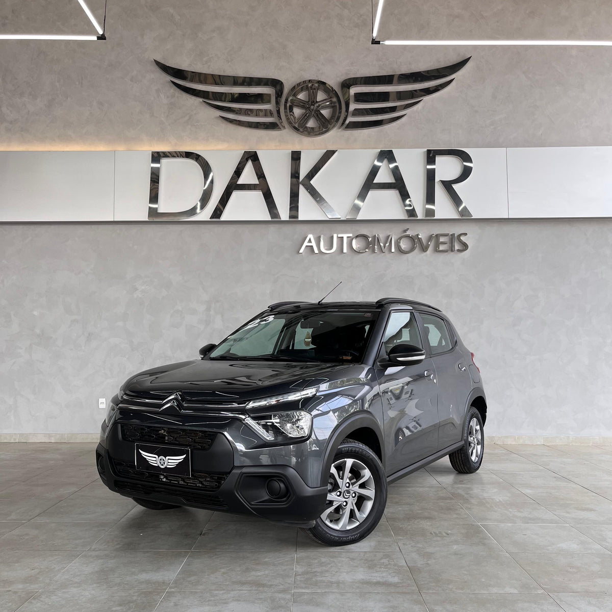 C3 FELL 1.0 2023 COR CINZA