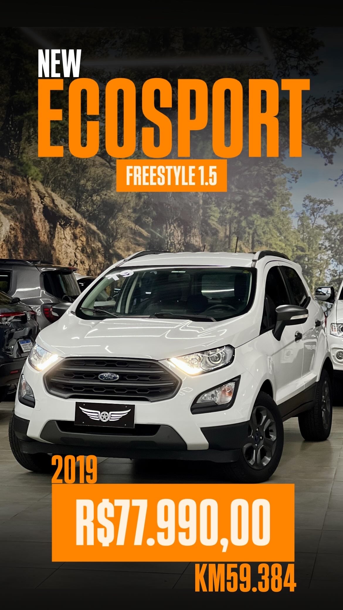 NEW ECOSPORT FREESTYLE 1.5 2019