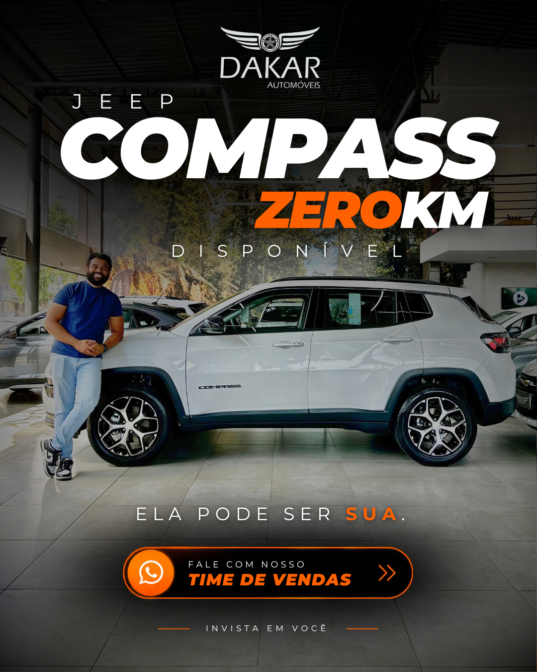 COMPASS 1.3 LGTD 0KM