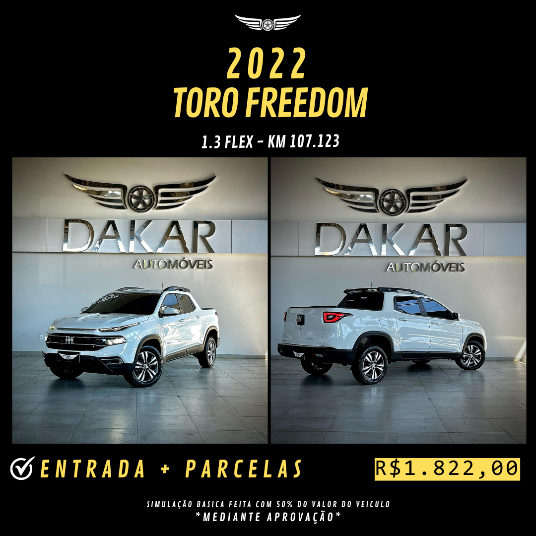 FIAT TORO FREEDOM 1.3 2023